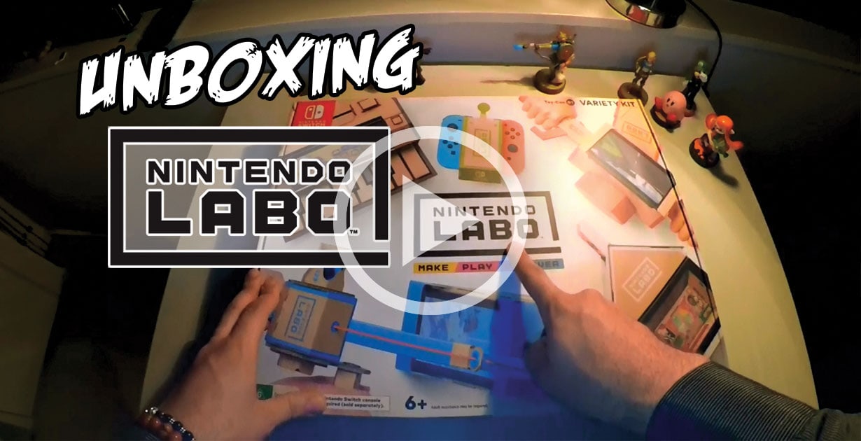 Nintendo Labo - Unboxing del Variety Kit